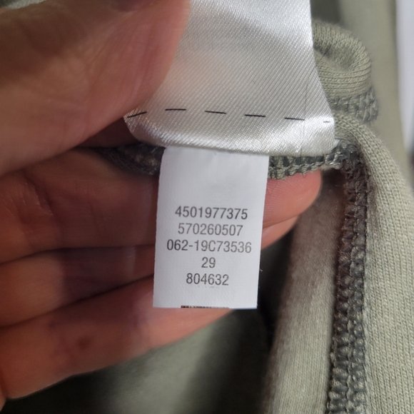 Chico's zenergy women's green zip-up sweater - Picture 4 of 10